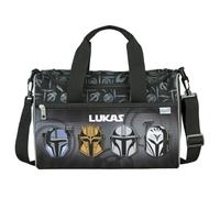 Undercover Sporttasche Star Wars Jungen - Personalisiert mit Namen - Kleine Reisetasche Weekender Bag Kinder - 35 x 23 x 16 cm