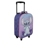 Undercover Kinder-Trolley Stitch – geräumiges Hauptfach, verstellbare und fixierbare Teleskopstange