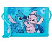 Lilo & Stitch Geldbörse für Kinder, 9 x 13 cm, Brustbeutel mit Reißverschluss, Geschenk für Jungen und Mädchen