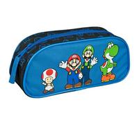 Undercover Super Mario Federmäppchen für Kinder, 22,5 x 9 x 9 cm, 50 g