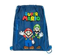 Undercover Turnbeutel Super Mario, 38 x 33 cm, für Kinder, Sport und Schule, ab 3 Jahren