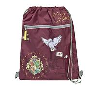 Undercover Turnbeutel mit Sicherheitsverschluss, mit Reißverschlusstasche, ca. 32 x 41 cm, Motiv: Harry Potter