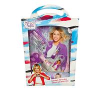 Undercover VIAE1140 - All-in-One Disney Violetta Schulset, 14-teilig, grau