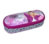 Undercover VIAE7730 - Schlamperbox Disney Violetta, ca. 21 x 9 x 5 cm, grau
