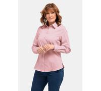 Unentbehrliche Langarmbluse mit Elasthananteil rosa 23