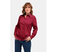 Unentbehrliche Langarmbluse mit Elasthananteil rot 25