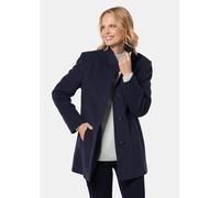 Unentbehrliche Wolljacke mit feinen Details blau 20