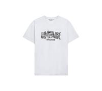 UNFAIR Athletics Classic Label Chaos Logo T-Shirt Herren Shirt weiß 3XL