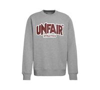 UNFAIR Athletics Classic Label College Sweatpulli Herren Grey Melange 3XL
