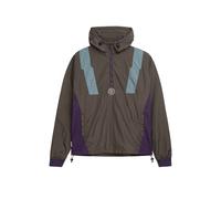 Unfair Athletics DMWU Crushed Nylon Anorak Graphite Windbreaker multicolor in XXL