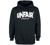 Unfair Athletics Classic Label Hoodie Herren-Kapuzenpullover - schwarz M