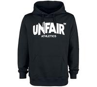 Unfair Athletics Herren Sweater Classic Label Hoodie UNFR18-075 Schwarz Black, Größe:XXL