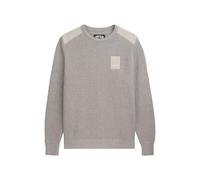UNFAIR Athletics Herren Sweater Patch Knightwear (DE/NL/SE/PL, Alphanumerisch, XL, Regular, Regular, Stone Grey)