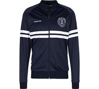 Unfair Athletics Herren Zipper DMWU Tracktop UNFR15-024 Navy White, Größe:M