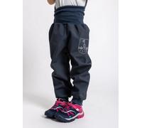 Ungefütterte Softshell-Hose für Kleinkinder Basic, Dunkelgrau, Gr. 98/104