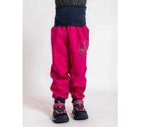 Ungefütterte Softshell-Hose für Kleinkinder Basic, Fuchsia, Gr. 86/92