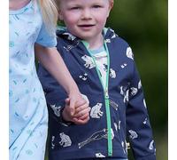 Ungefütterte Sommerjacke Abperleffekt Frosch marine 110/116