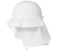 Uni Cotton Girls Sonnenhut by maximo weiß 51 cm
