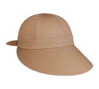 Uni Cotton Visor by Lipodo dunkelbeige One Size