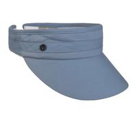 Uni Cotton Visor by Loevenich blau One Size