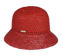 Uni Crochet Strohhut by Seeberger rot One Size