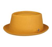 Uni Pork Pie Leinenhut by Lierys senf L (58-59 cm)