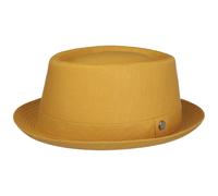 Uni Pork Pie Leinenhut by Lierys senf S (54-55 cm)
