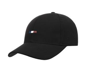 Uni Seersucker Flag Cap by bugatti schwarz One Size