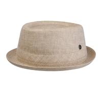 Uni Structure Pork Pie Leinenhut by Lierys hellbeige L (58-59 cm)