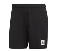 Unifarbene kurze Badeshorts adidas Schwarz S