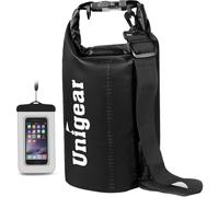 Unigear Dry Bag, 2L/5L/10L/20L/30L/40L/55L, wasserdichter Beutel Rucksack, wasserdichte Taschen Seesack Packsack mit Handytasche und Gurte für Boot, Kajak, Angeln, Rafting, Schwimmen, Camping, Strand