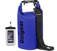 Unigear Dry Bag, Wasserdicht Taschen mit Handytasche und Gurte für Boot und Kajak, Angeln, Rafting, Schwimmen, Camping und Snowboarden, MEHRWEG