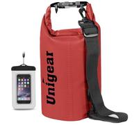 Unigear Dry Bag, Wasserdicht Taschen mit Handytasche und Gurte für Boot und Kajak, Angeln, Rafting, Schwimmen, Camping und Snowboarden, MEHRWEG
