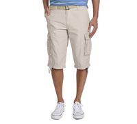 UNIONBAY Cordova Herren-Cargo-Shorts mit Gürtel, Größe L, Größen - Beige - 46