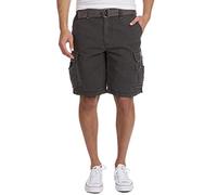 UNIONBAY Herren Survivor Belted Cargo Short Cargohose, Andorid, 34