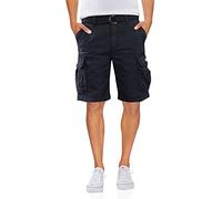 UNIONBAY Herren Survivor Belted Cargo Short-Reg and Big & Tall Sizes Cargos, Echtes Marineblau, 54