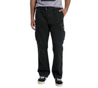 UNIONBAY Herren Survivor Iv Relaxed Fit Cargo Pant-Reg Big and Tall Sizes Freizeithosen, schwarz, 44W / 32L