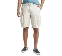 Unionbay Men's Survivor Belted Cargo Short, Stone, 32