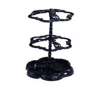 UNIQ Schmuckständer für Ohrringe mit Tablett Schwarz