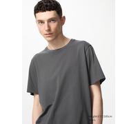 Uniqlo - 100 % Supima Baumwolle T-shirt - Grau - L