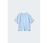 Uniqlo - Airism Baumwolle T-shirt (rundhals) - Blau - 9 - 10 Jahre (140 cm)