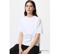 Uniqlo - Airism Baumwolle T-shirt - Weiss - L