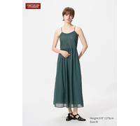 Uniqlo - Baumwolle Trägerkleid (lang) - Dunkelgrün - XS