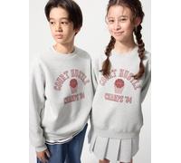 Uniqlo - Dry Sweatshirt (grafik) - Hellgrau - 9 - 10 Jahre (140 cm)
