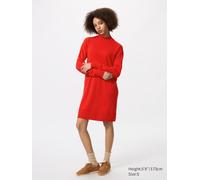Uniqlo - Kaschmir Kleid - Rot - XL