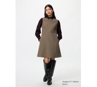 Uniqlo - Minikleid (ärmellos) - Braun - XL