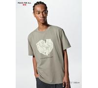 Uniqlo - Peace For All T-shirt (peanuts) - Braun - 3XL