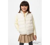 Uniqlo - Puffertech Weste (maschinenwaschbar) - Off White - 9 - 10 Jahre (140 cm)