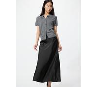 Uniqlo - Satinrock - Schwarz - XL