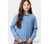 Uniqlo - Soufflé Yarn Strickjacke - Blau - 9 - 10 Jahre (140 cm)